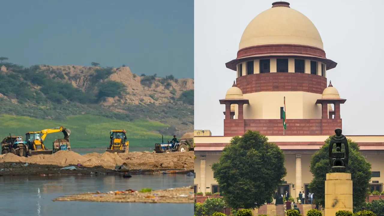 Chambal river illegal sand mining supreme court displeased mp government