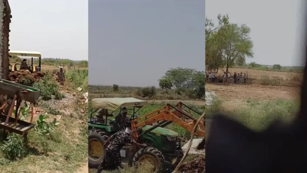 morena illegal sand mining police action