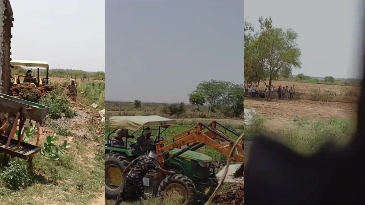 morena illegal sand mining police action