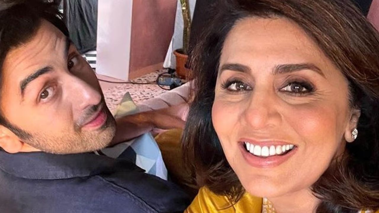 neetu kapoor and ranbir kapoor