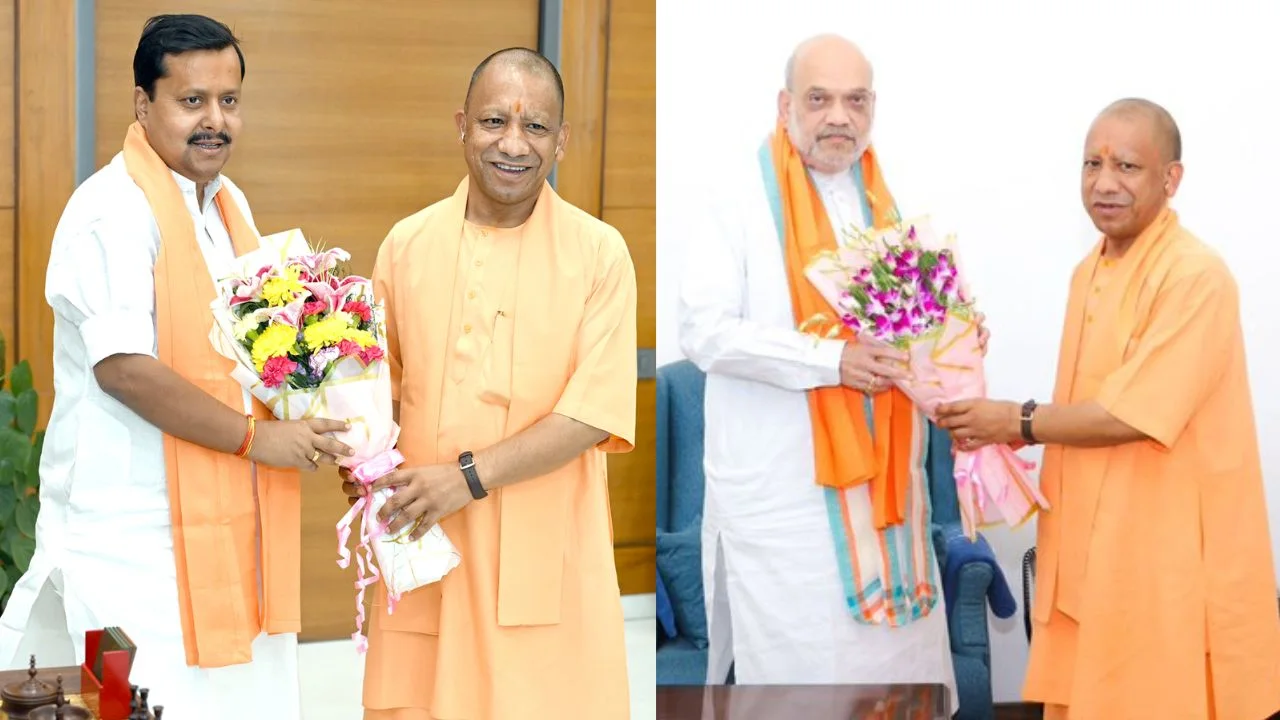 सीएम योगी दिल्‍ली हाईकमान से मुलाकात