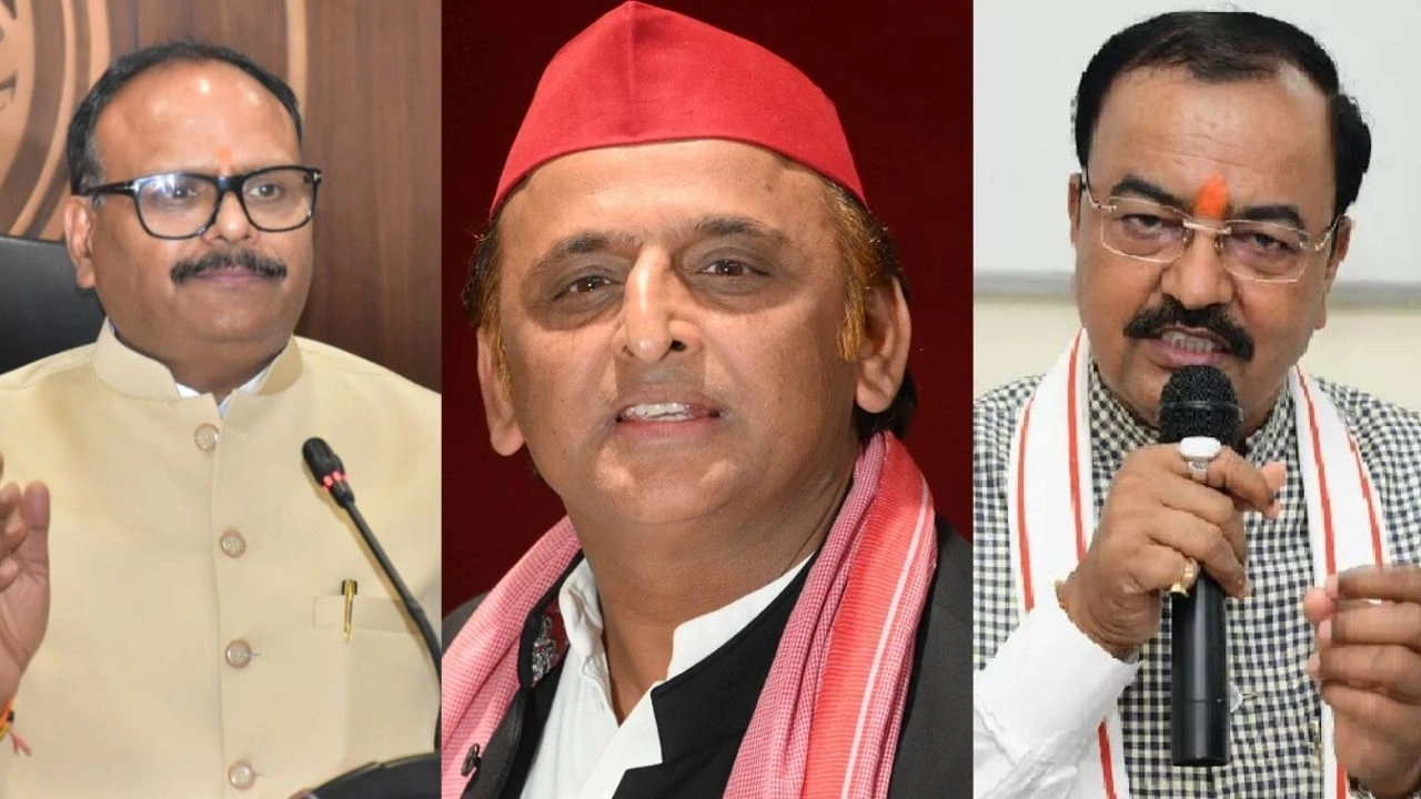 बृजेश पाठक, अखिलेश यादव, केशव प्रसाद मौर्या