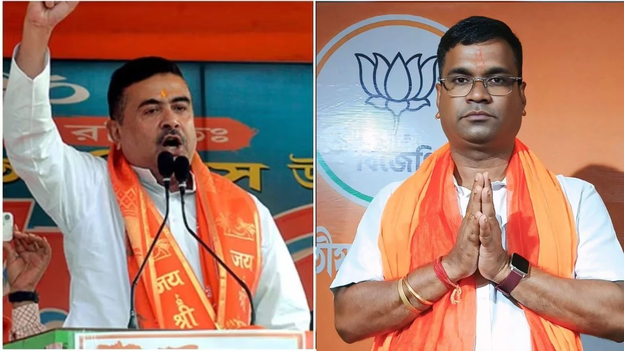 सुवेंदु अध‍िकारी और देबांग्शु पांडा