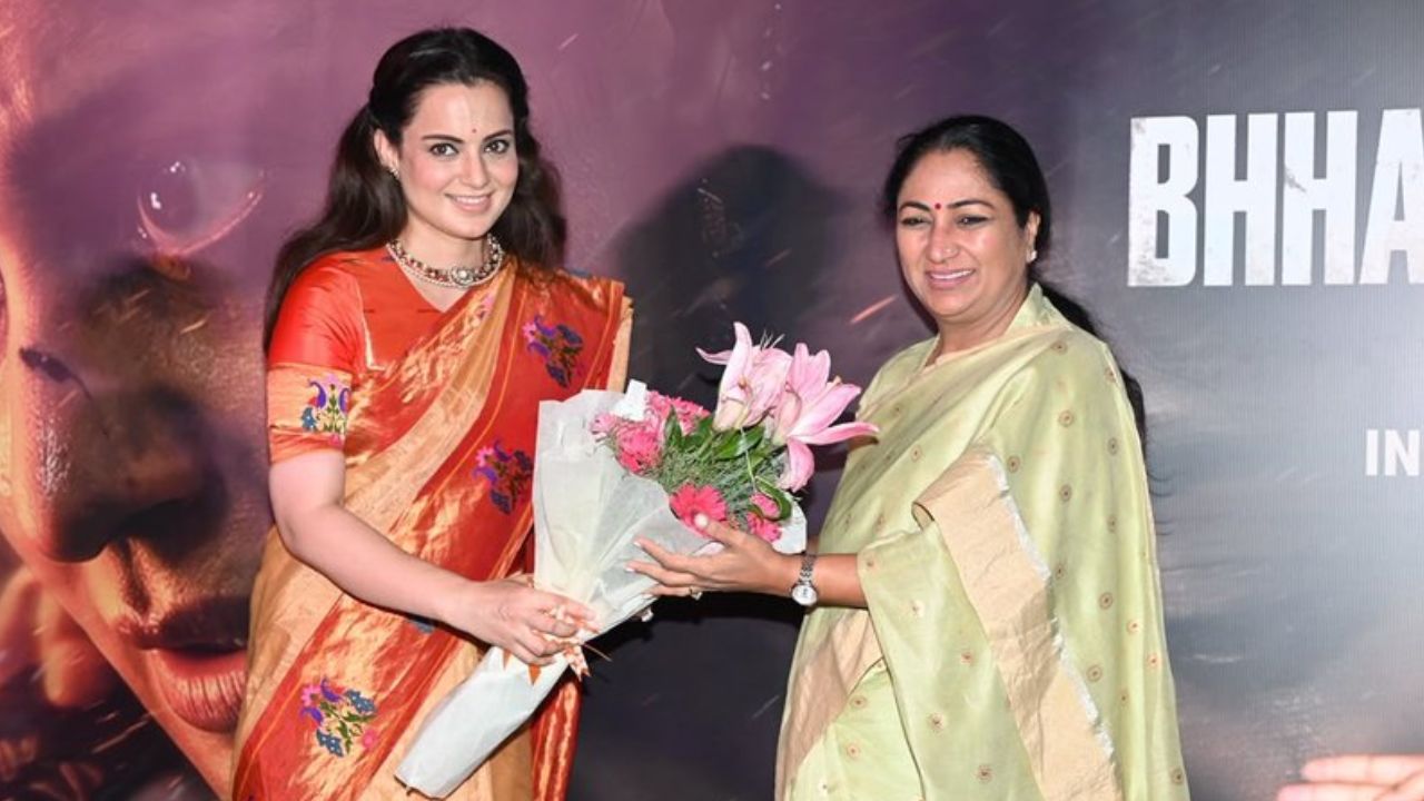 Kangana Ranaut and rekha gupta