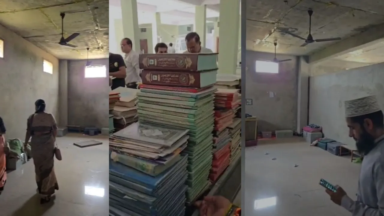 Mandsaur Illegal madrasa opened under guise of a school muslim girls were being educated