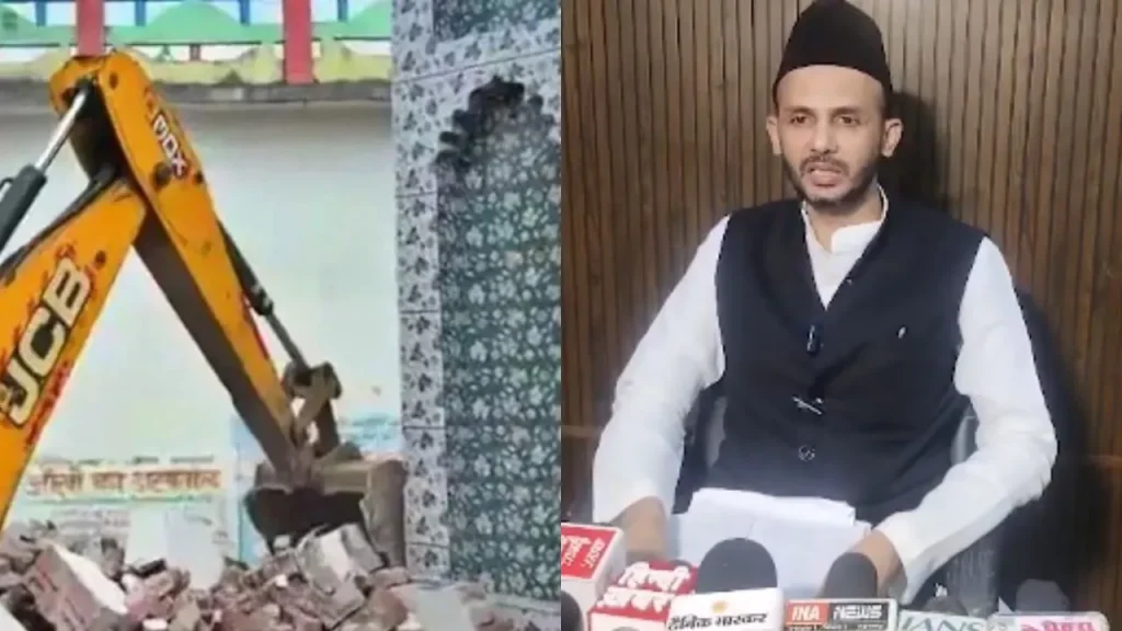 SP MP Zia Ur Rahman Barq has expressed grief over the bulldozer action on the mosque in Sambhal.
