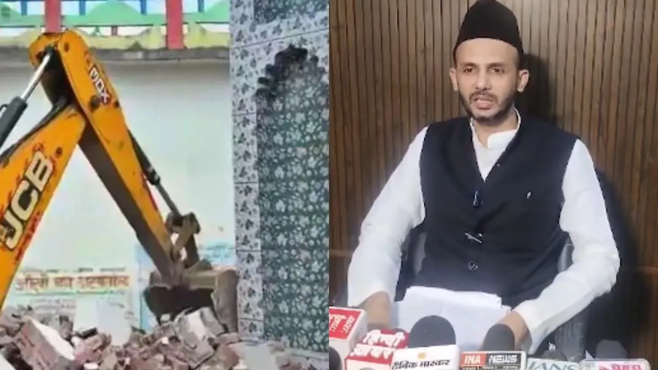 SP MP Zia Ur Rahman Barq has expressed grief over the bulldozer action on the mosque in Sambhal.