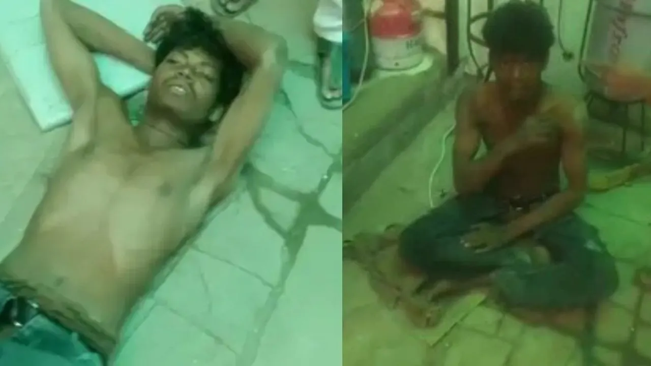 A thief who came to steal from an electronic shop in Satna fell asleep himself.