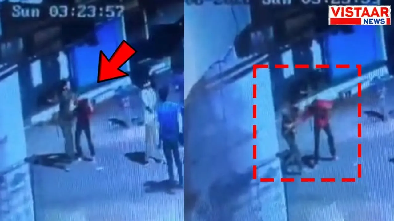 In Tikamgarh, a constable brutally beat up a minor.