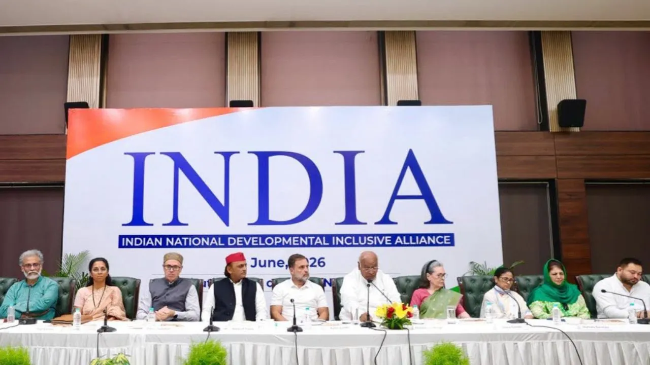 India Alliance meeting in Delhi.