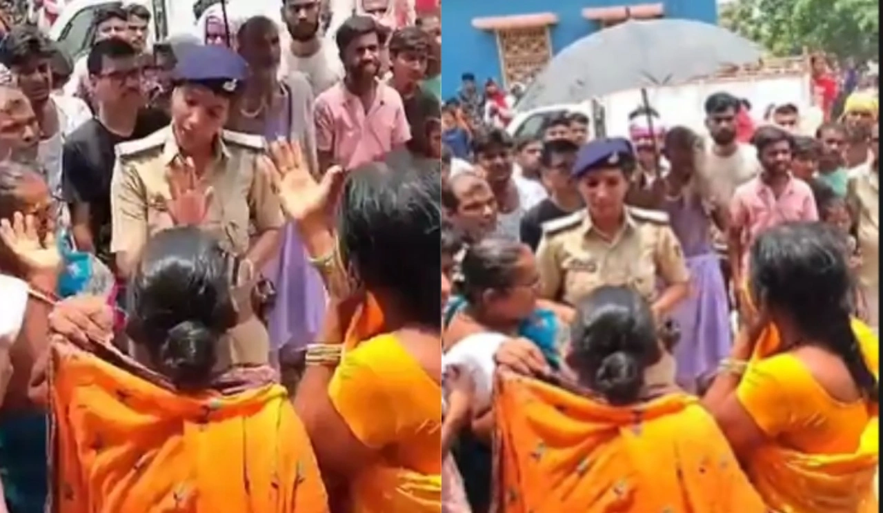 Vaishali Woman Half Burnt Body Found