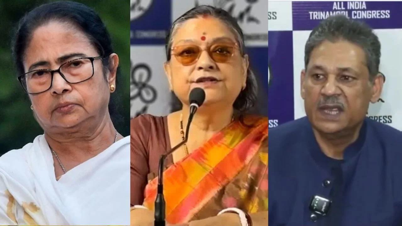 बाग‍ियों को टीएमसी नेताओं ने सुनाई खरी-खोटी
