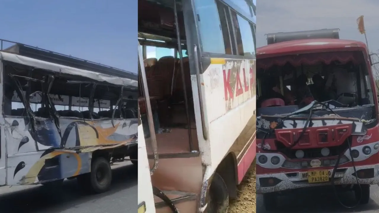 raisen collision between two buses 4 killed in road accident