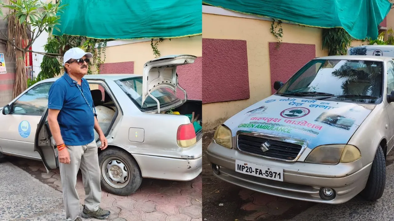 Mohan Thakur of the Green Ambulance