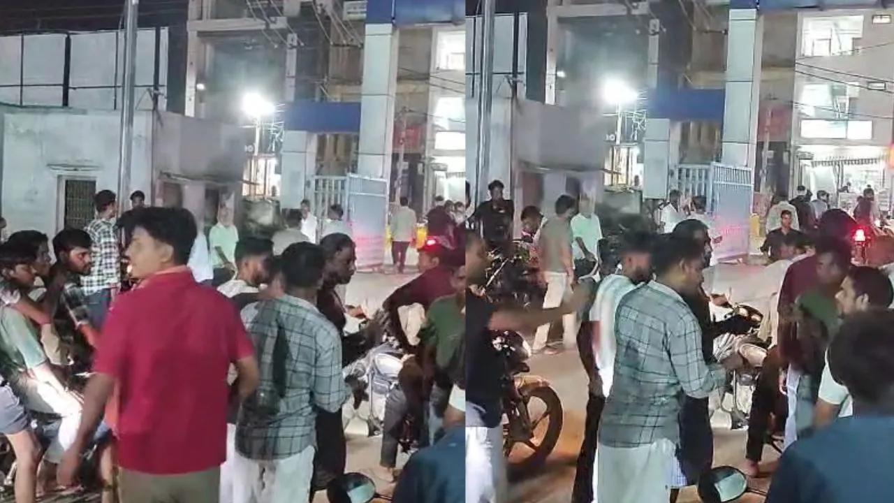 Sit-in protest by ward residents