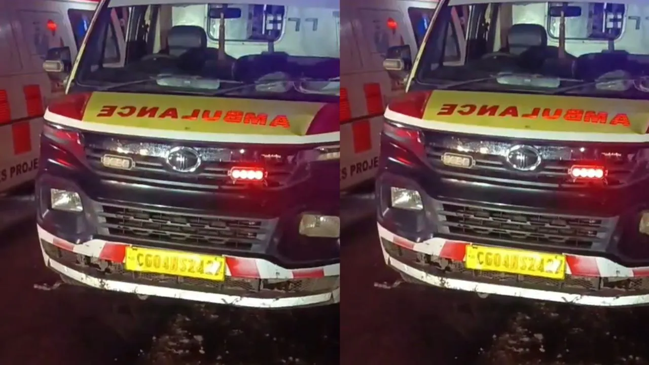 Woman delivers baby in ambulance